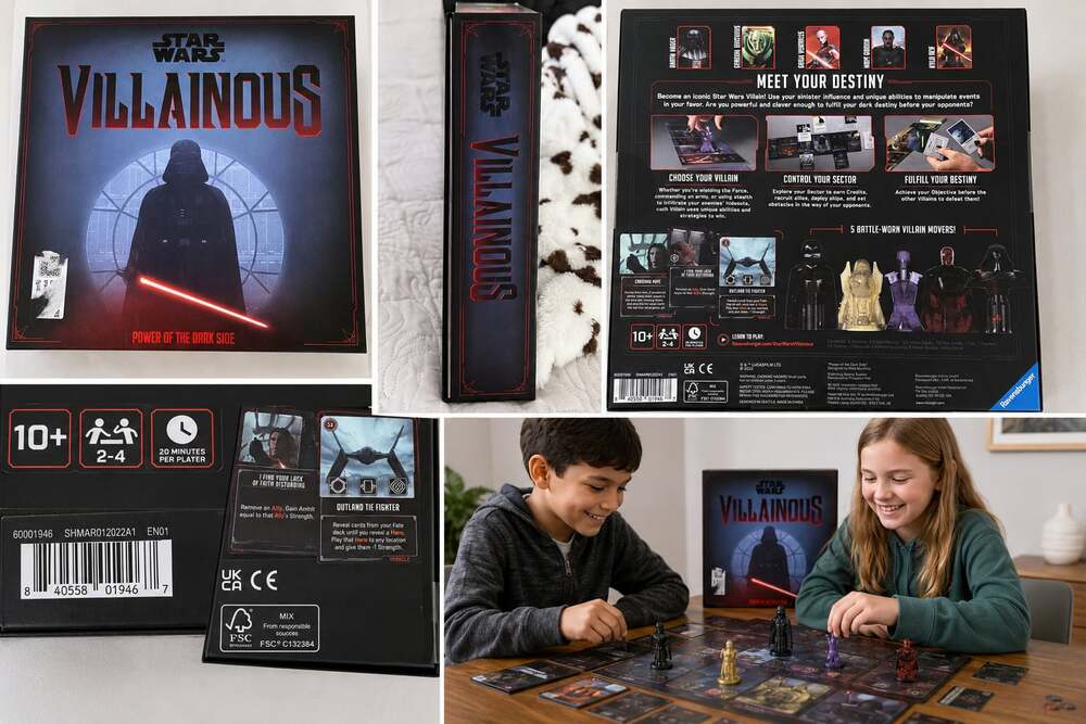 Ravensburger Star Wars Villainous: Power of the Dark Side Strategy Board Game